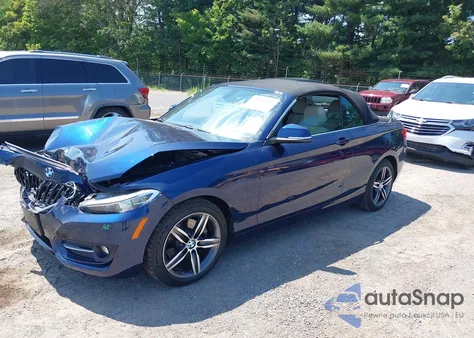 2017 BMW 230I xDrive из США, поврежденный, VIN WBA2M9C32HV717664